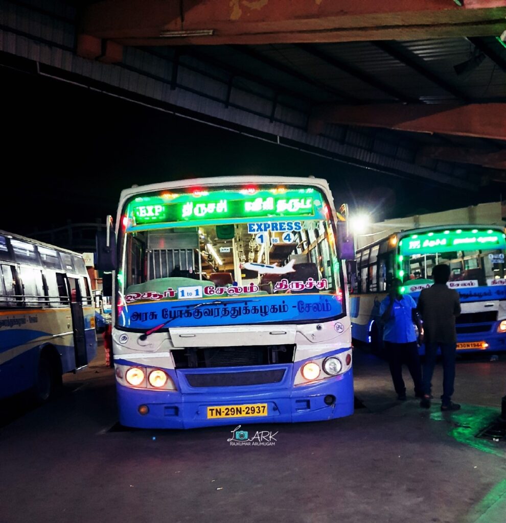 Tnstc Tn N Trichy Salem Hosur Bus Timings Ticket To