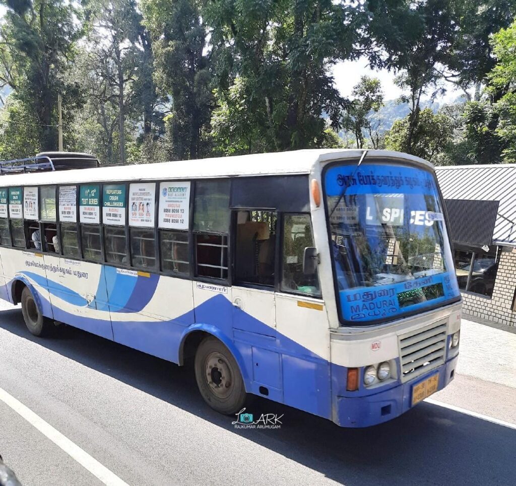 Madurai To Munnar Bus Timings Tnstc Tn N