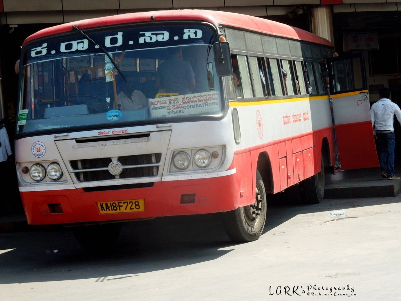 KSRTC [KA-18-F-728] Chikkamagaluru - Coimbatore Bus Timings