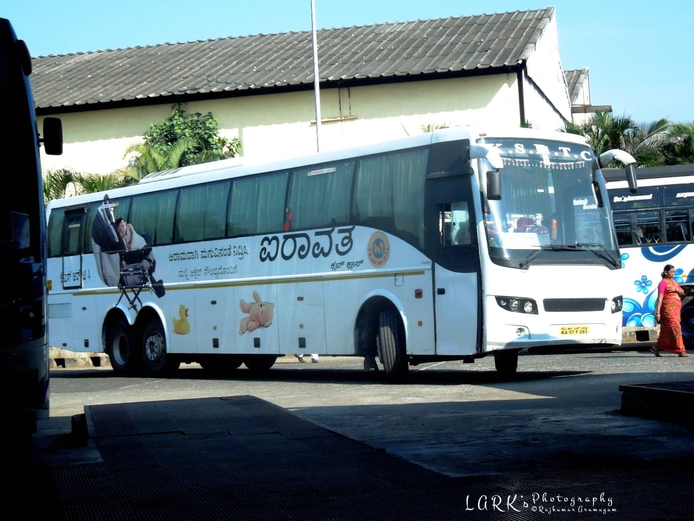 KSRTC KA 57 F 283 Coimbatore - Bangalore