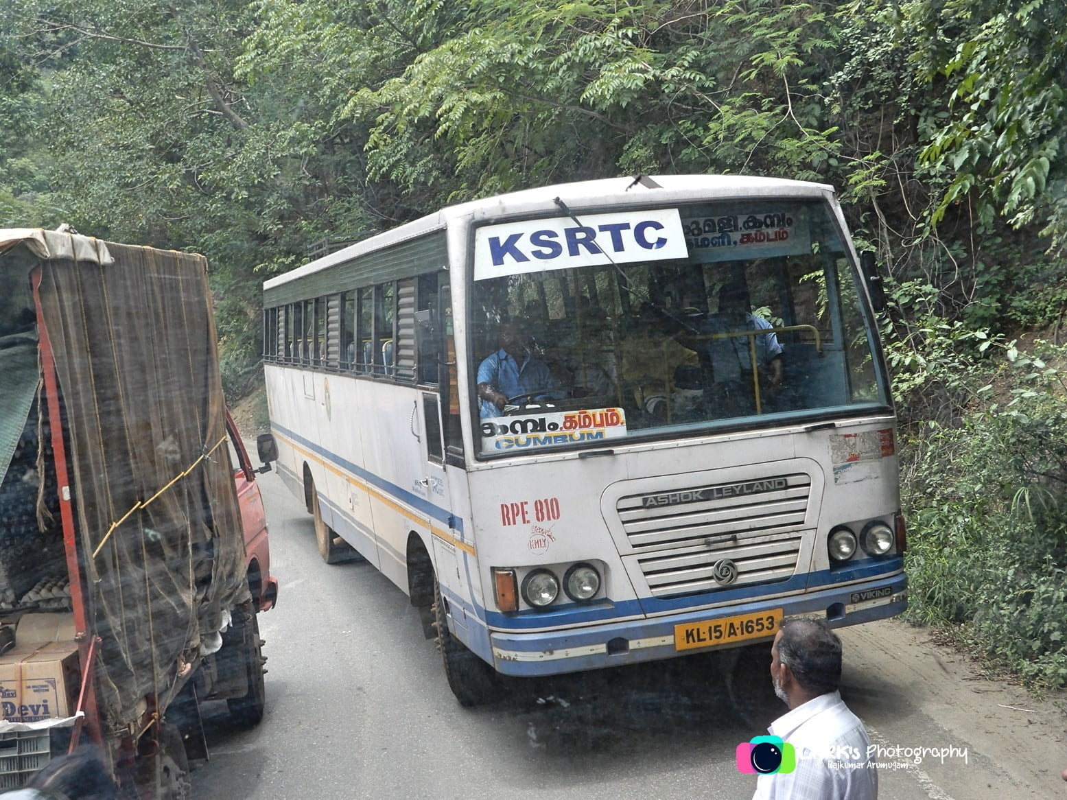 KSRTC RPE 810 Kumily - Cumbum