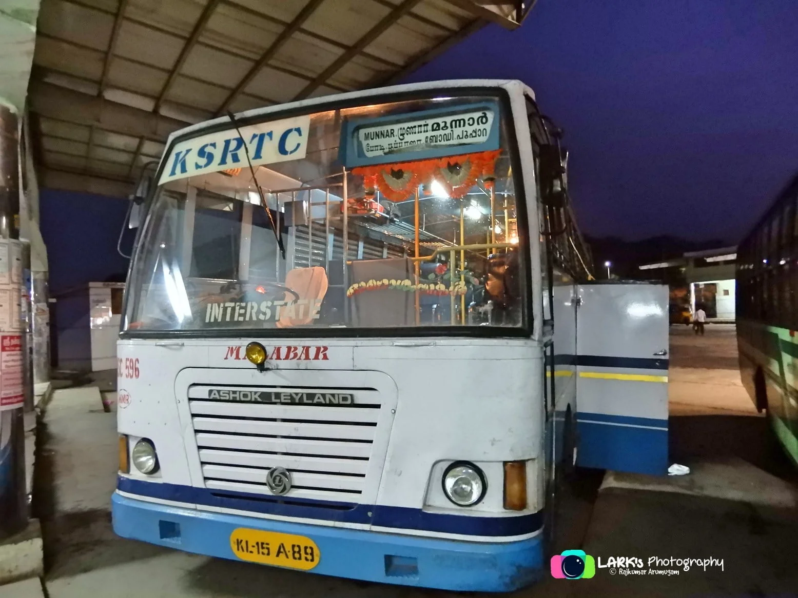 KSRTC RSC 596 Theni - Munnar
