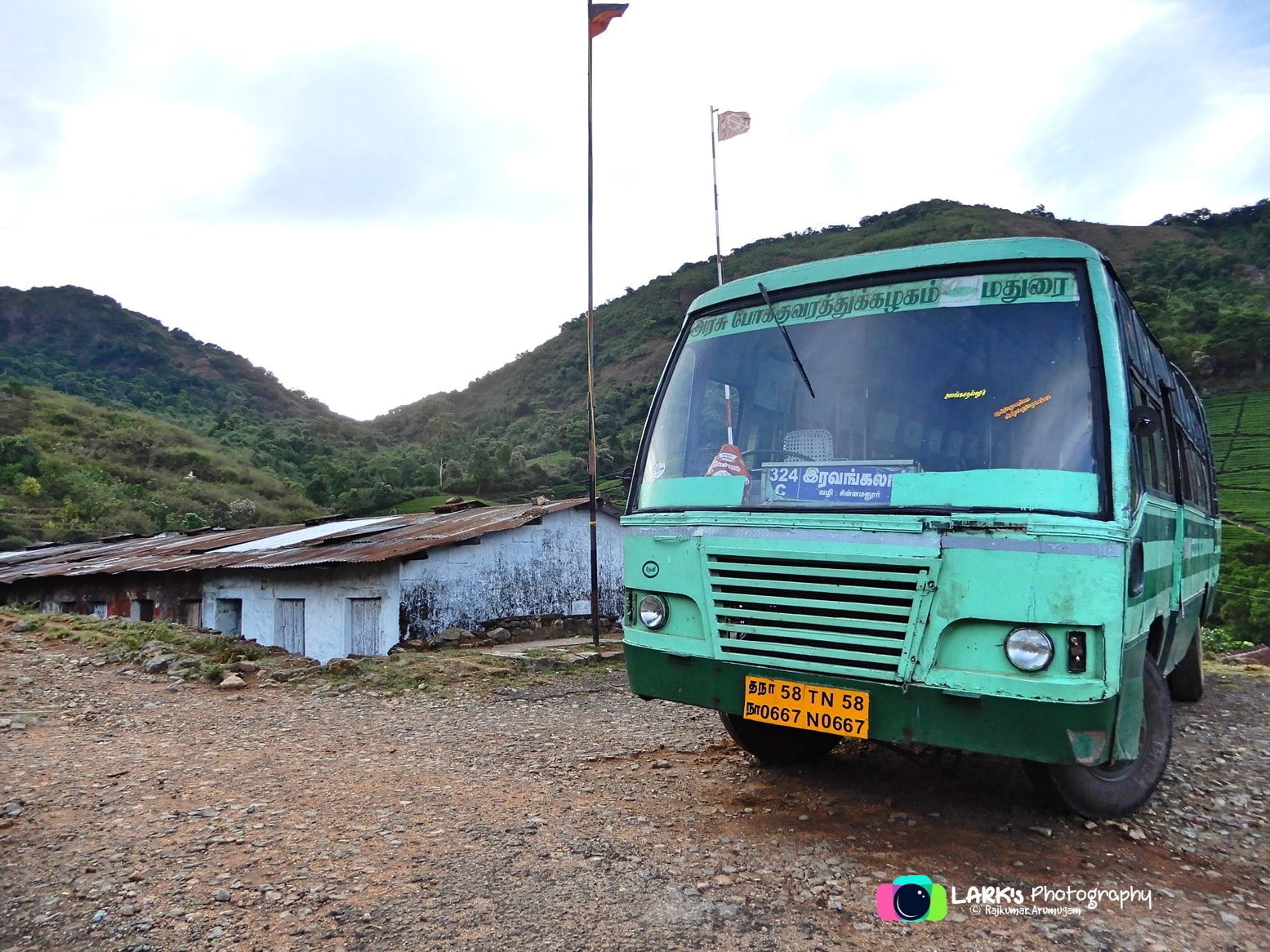 TNSTC TN 58 N 0667 Theni - Iravangalar