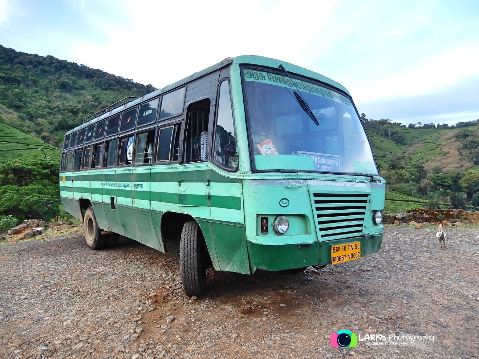 TNSTC TN 58 N 0667 Theni - Iravangalar