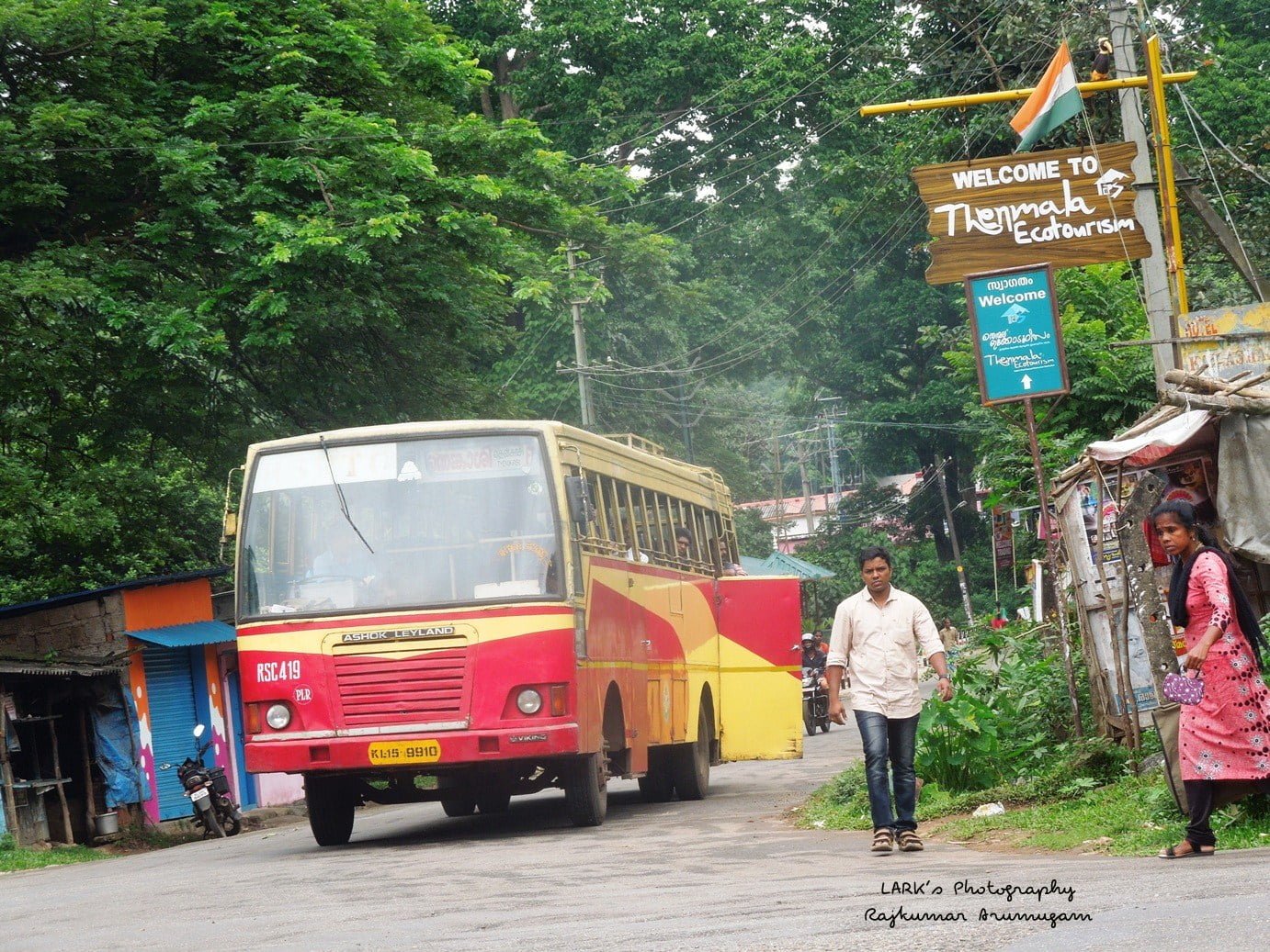 KSRTC RSC 419 Punalur - Tenkasi