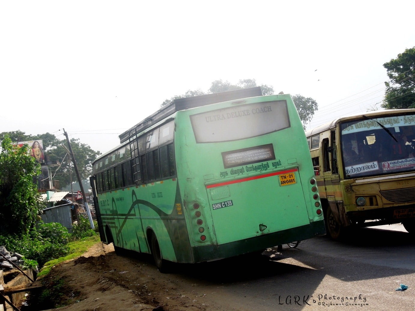 SETC TN 01 AN 0461 Kollam - Velankanni Bus Timings