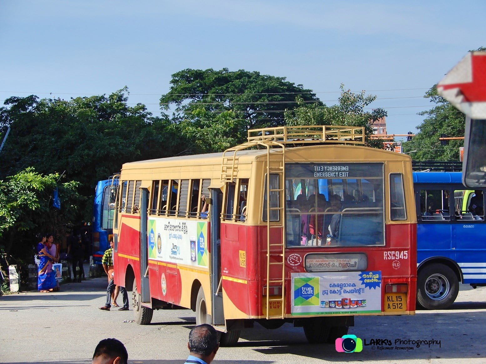 KSRTC RSC 945 Palakkad - Pollachi