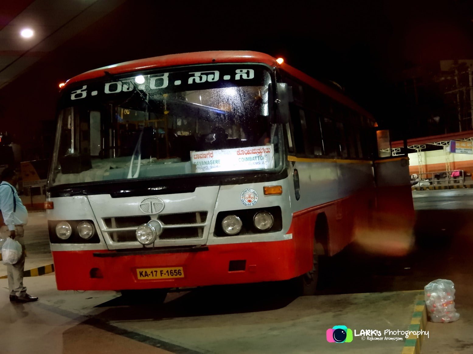 KSRTC KA-17-F-1656 Coimbatore -Davanagere