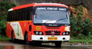 KSRTC-NEKRTC KA-35-F-353 Dharmasthala - Hosapete