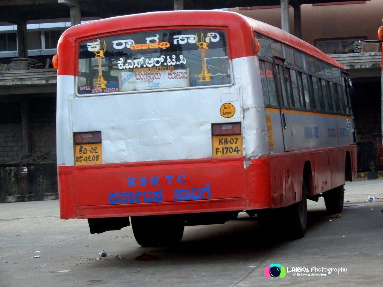 KSRTC KA-07-F-1704 Virajpet - Kolar