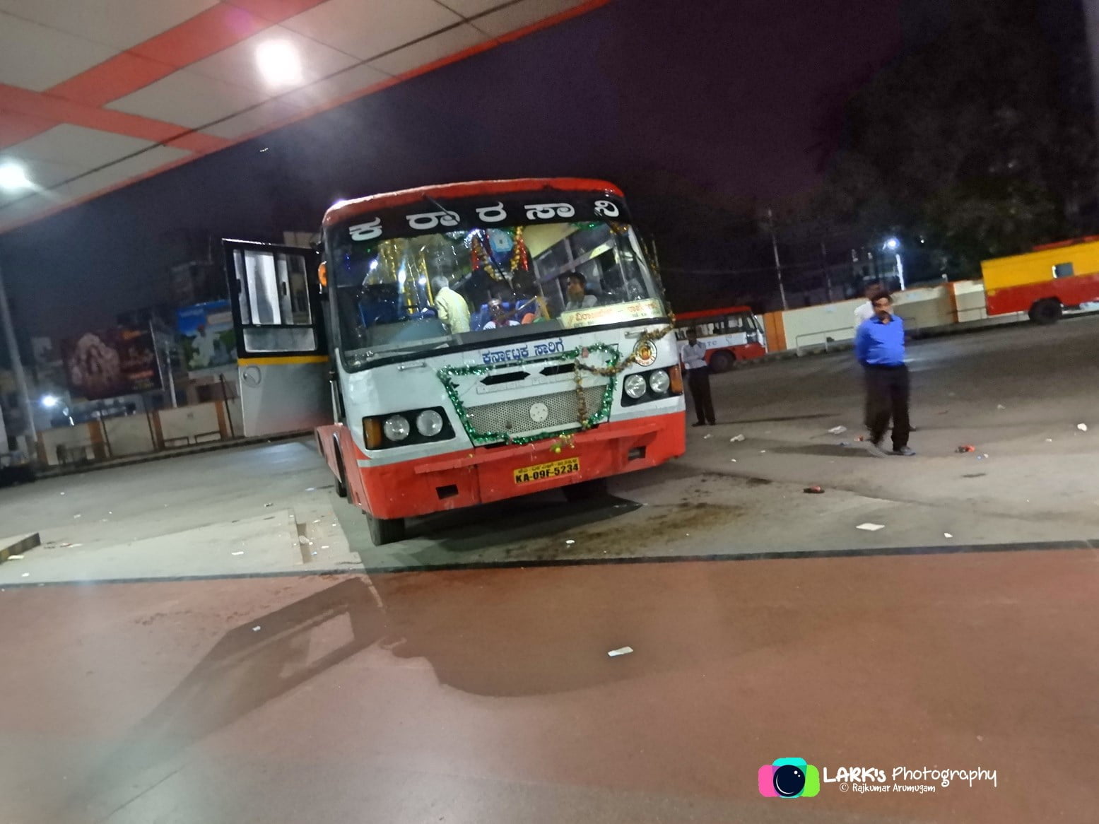 KSRTC KA-09-F-5234 Bangalore - Virajpet