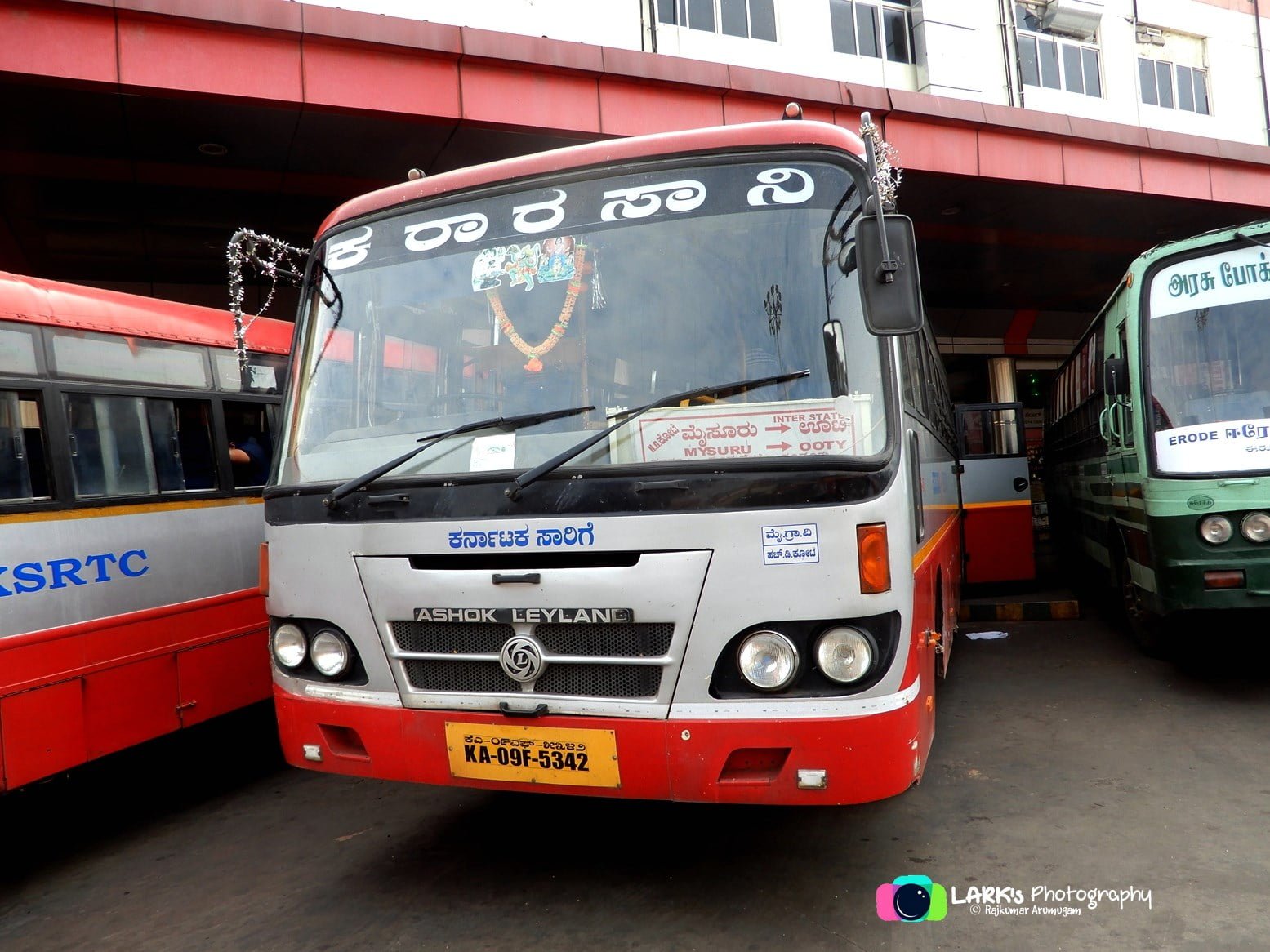 KSRTC KA-09-F-5342 Ooty - Mysore