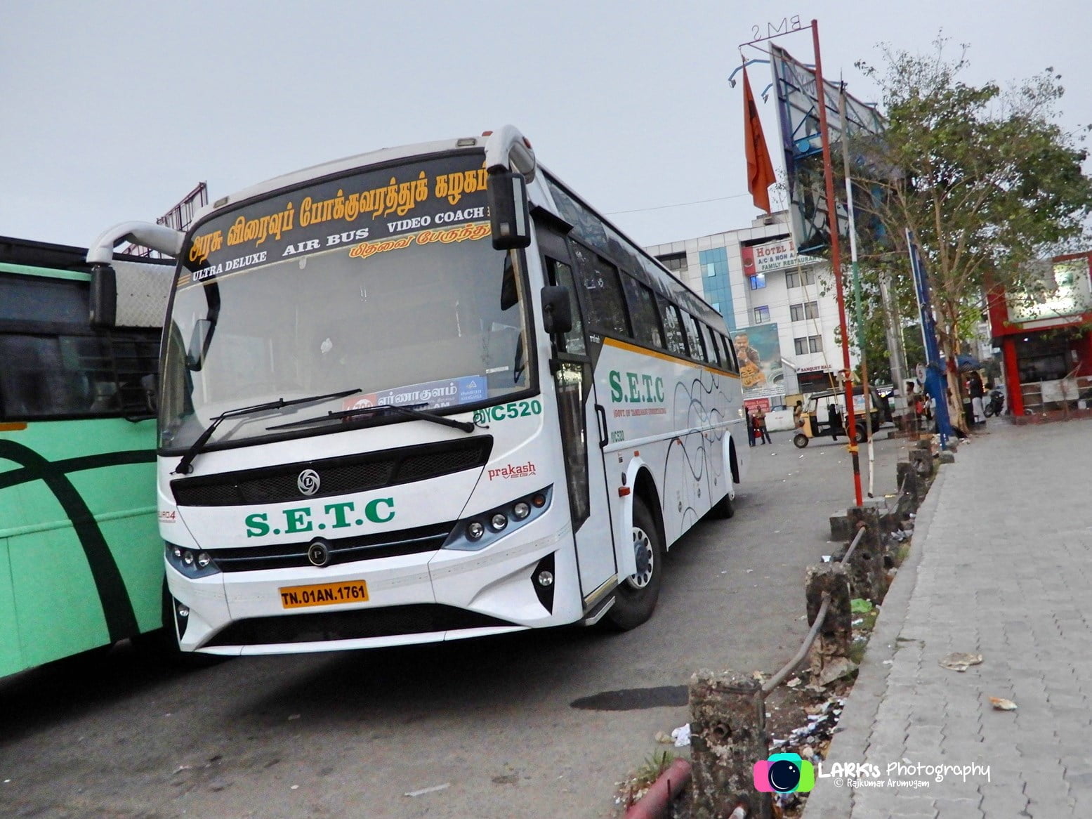 SETC #790UD PDY C520 TN 01 AN 1761 Ernakulam - Pondicherry