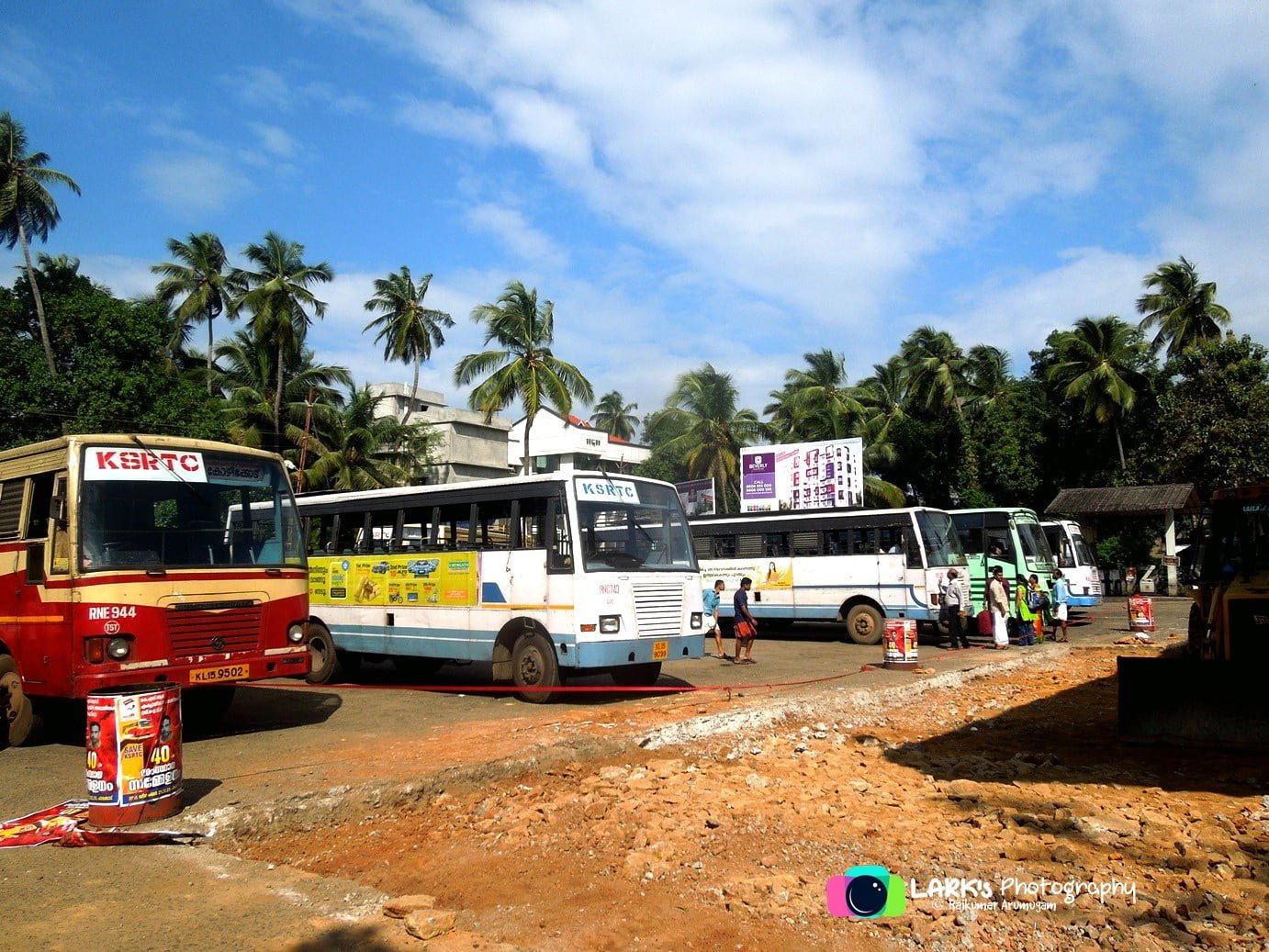 Tamil Nadu & Karnataka Interstate Bus Timings from Guruvayur Bus Stand