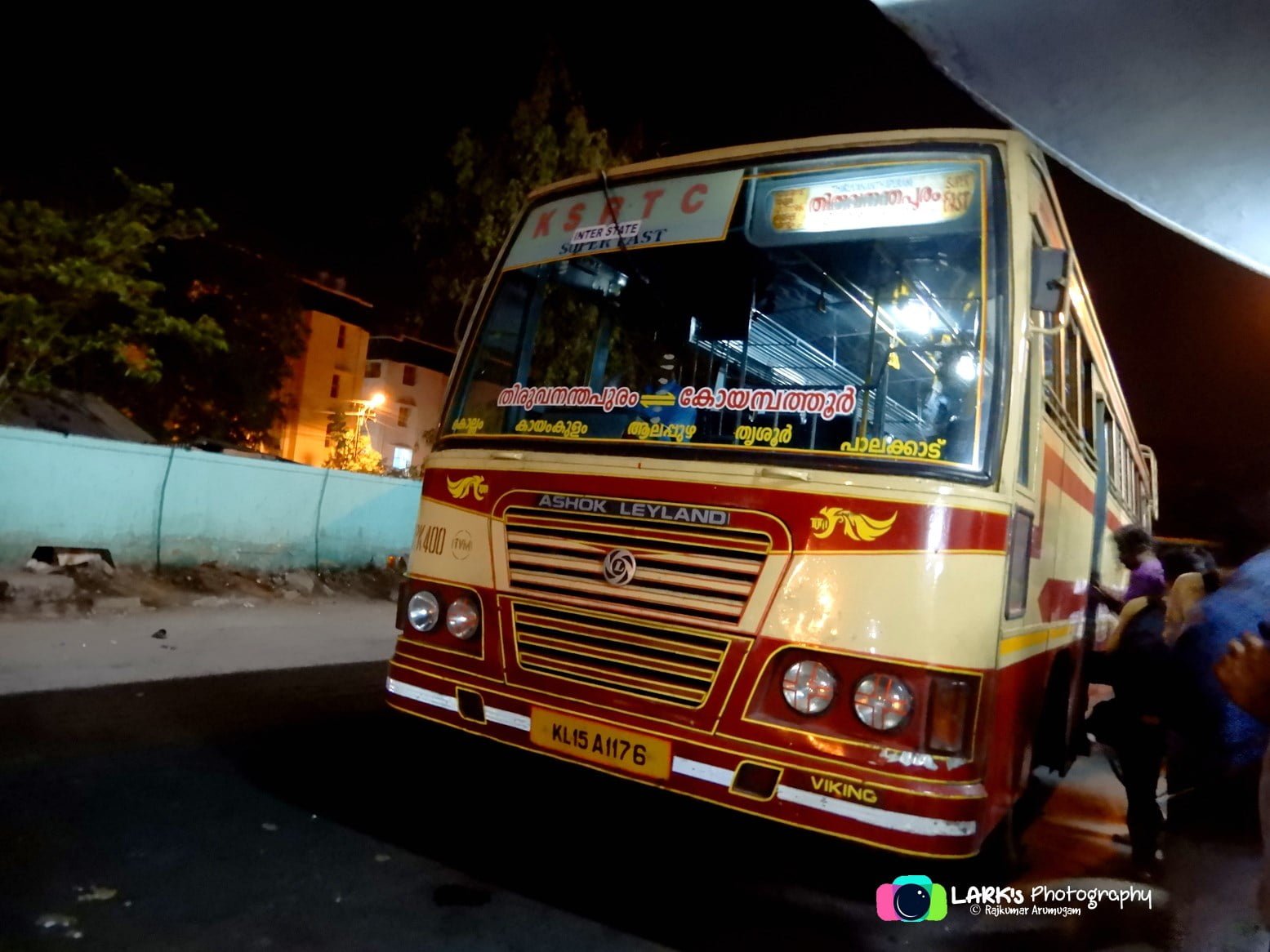 KSRTC RPK 400 Coimbatore - Thiruvananthapuram