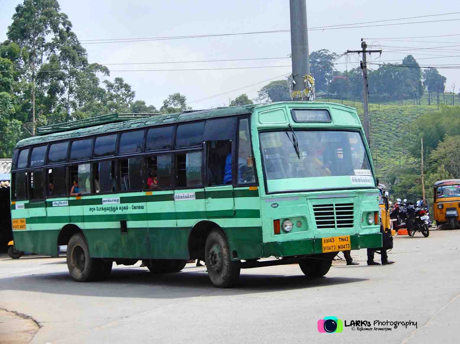 Pollachi to Chinna Kallar Bus Timings TNSTC TN 43 N 0473 