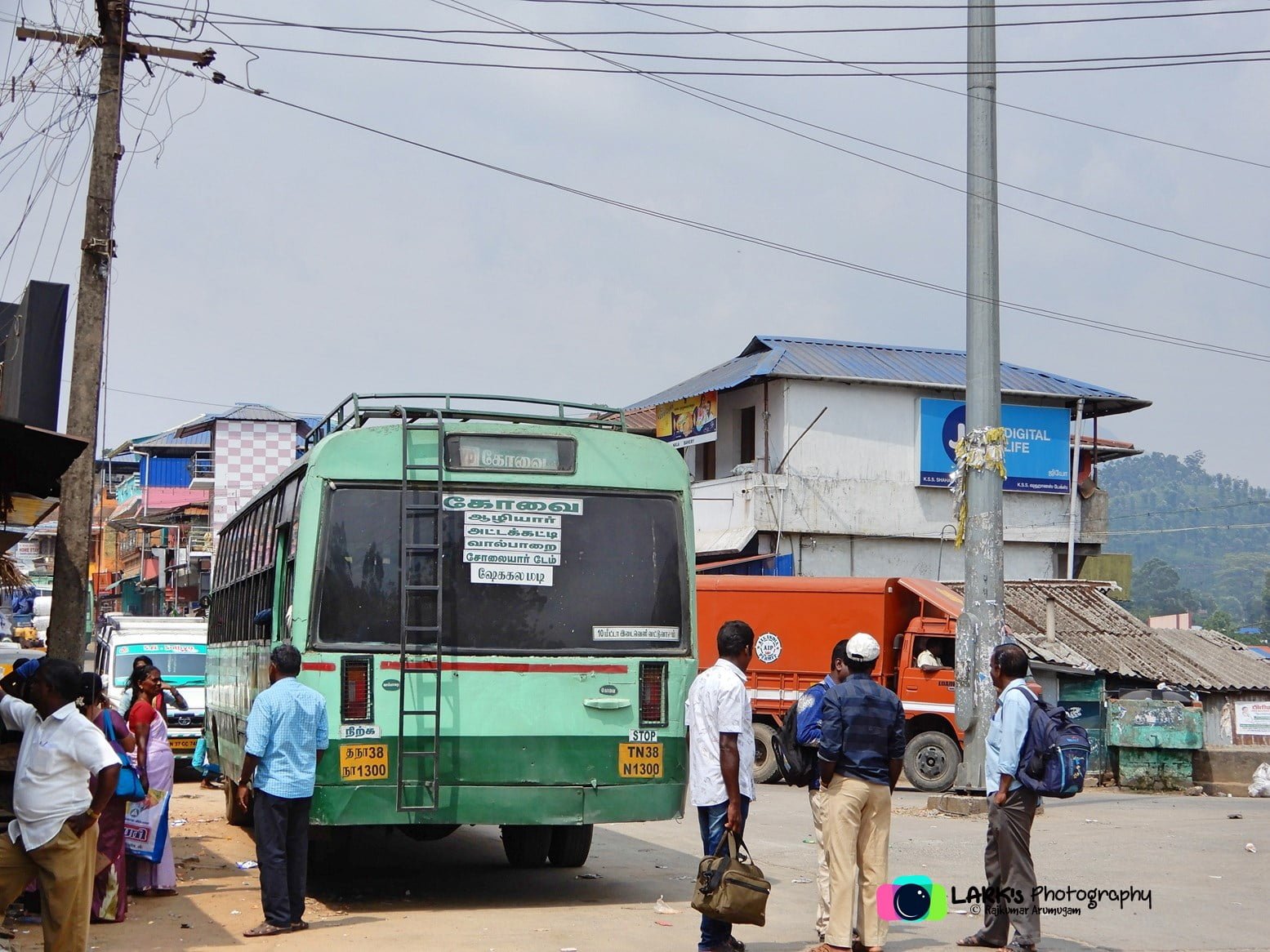 TNSTC [TN 38 N 1300] Coimbatore - Valparai - Sheikalmudi Bus Timings 