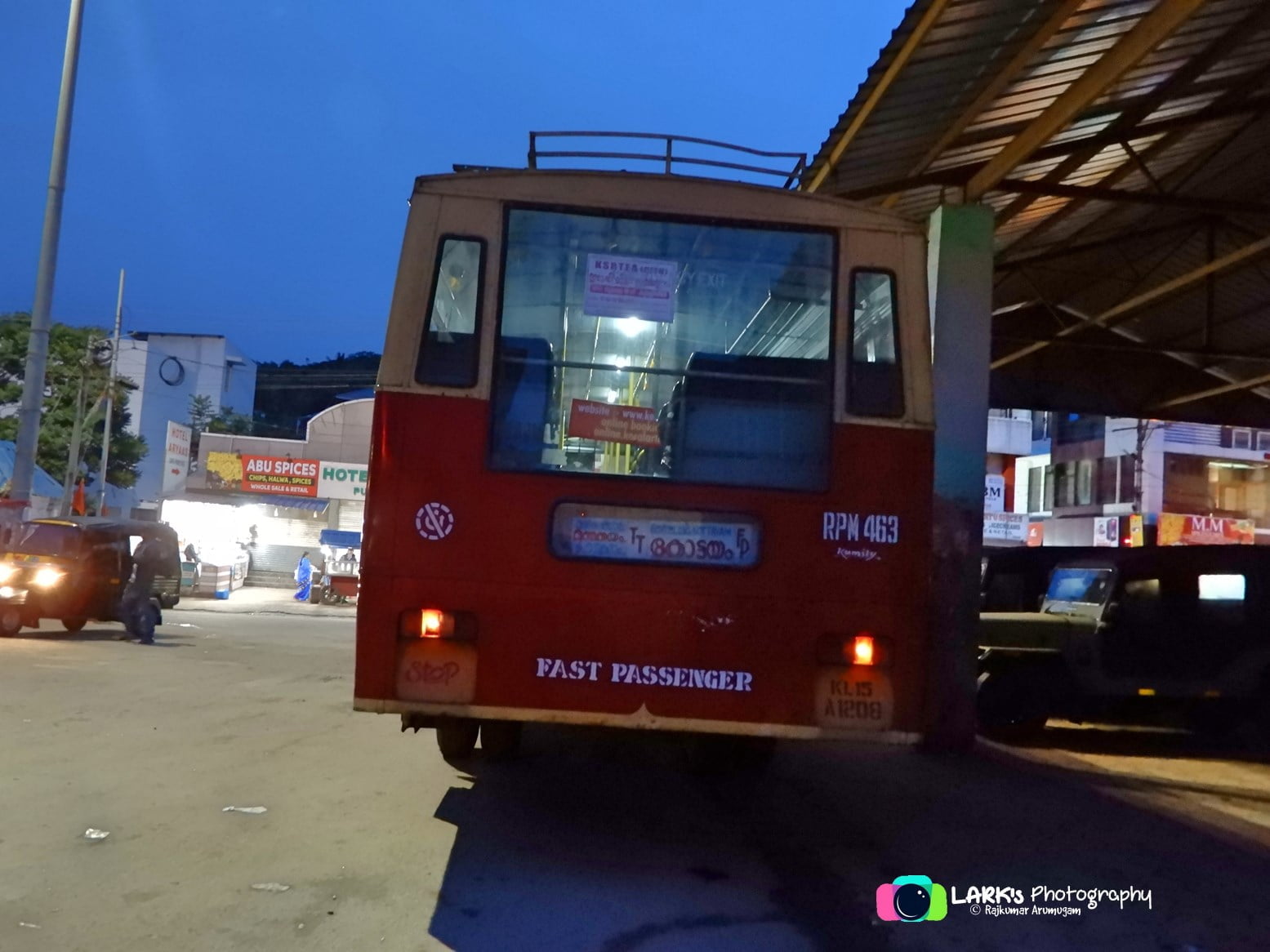  KSRTC RPM 463 Ernakulam -Kumily - Thekkady