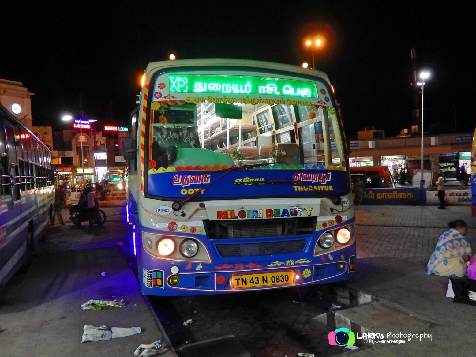 TNSTC TN 43 N 0830 Ooty - Thuraiyur