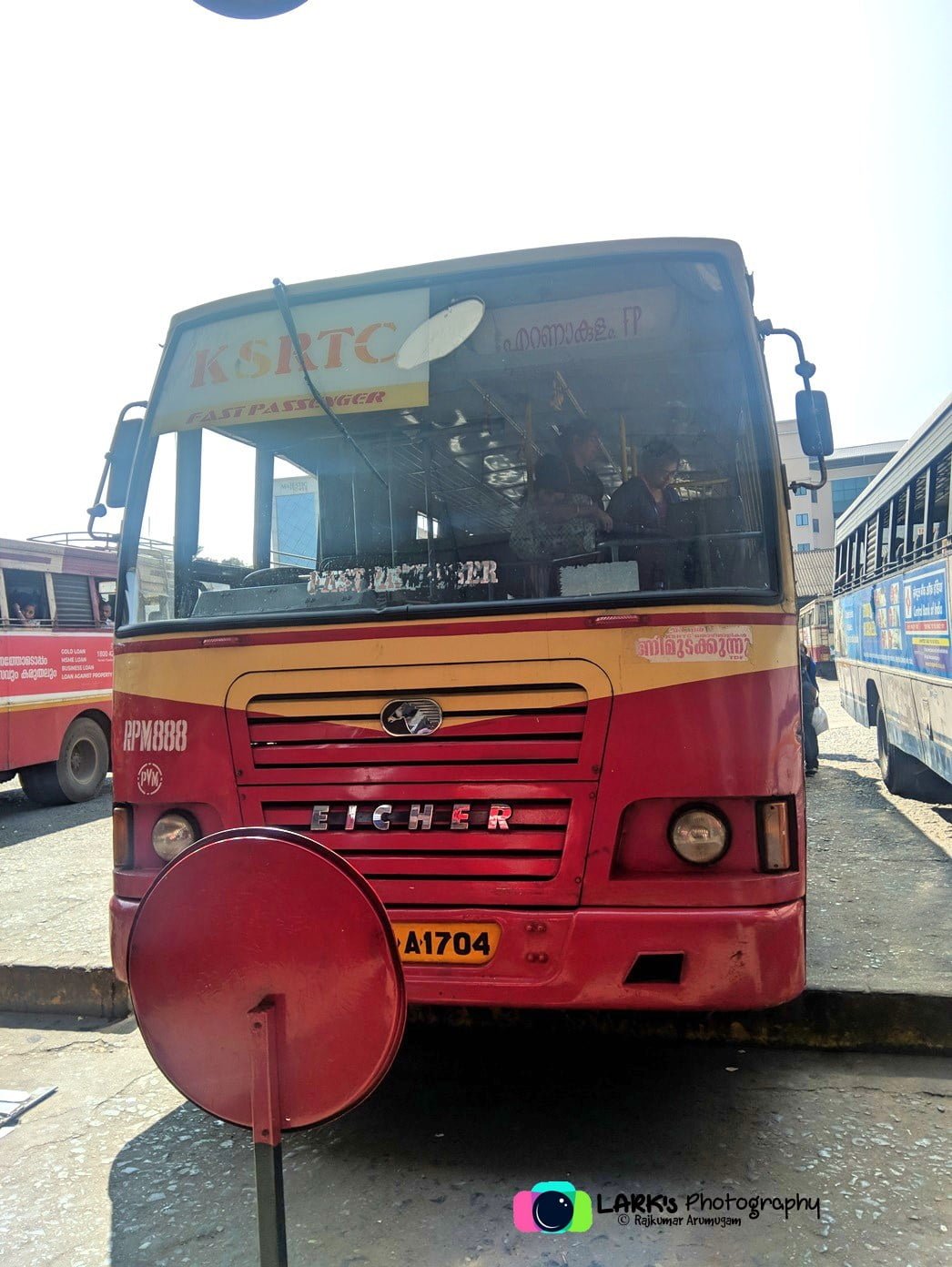 KSRTC [RPM888] Thrissur - Ernakulam Bus Timings