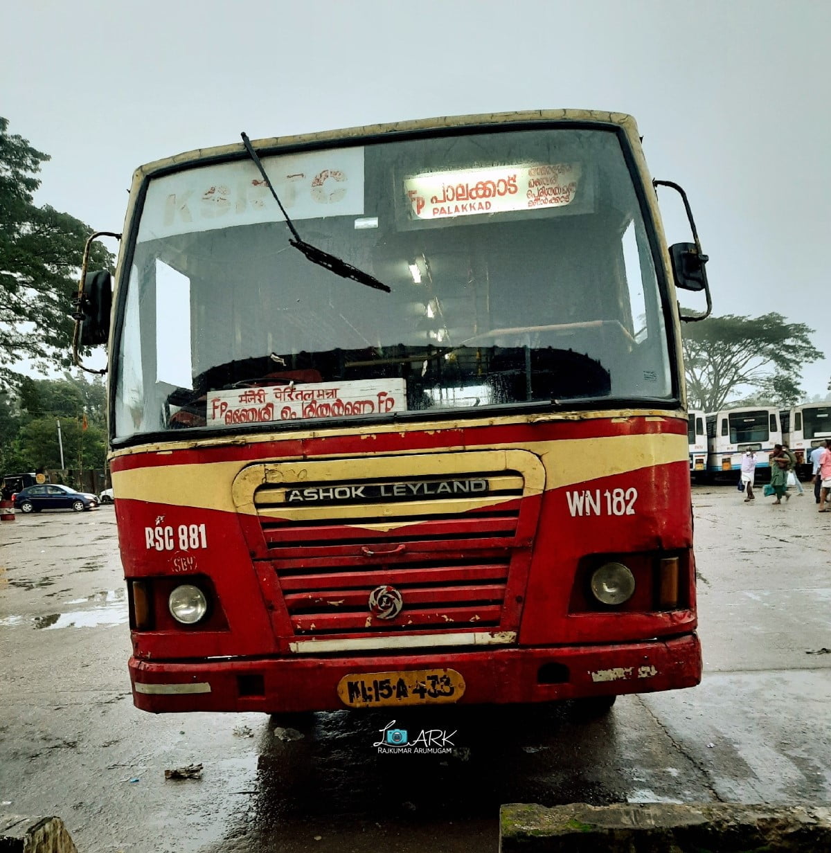 KSRTC RSC 881 Sulthan Bathery - Palakkad Bus Timings