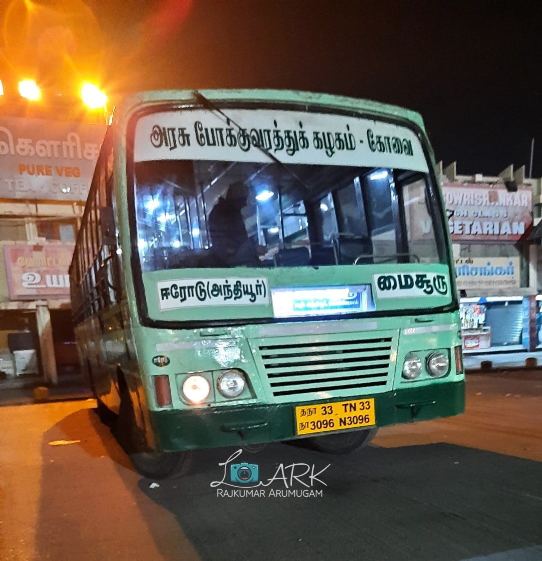 TNSTC TN 33 N 3096 Erode - Mysore