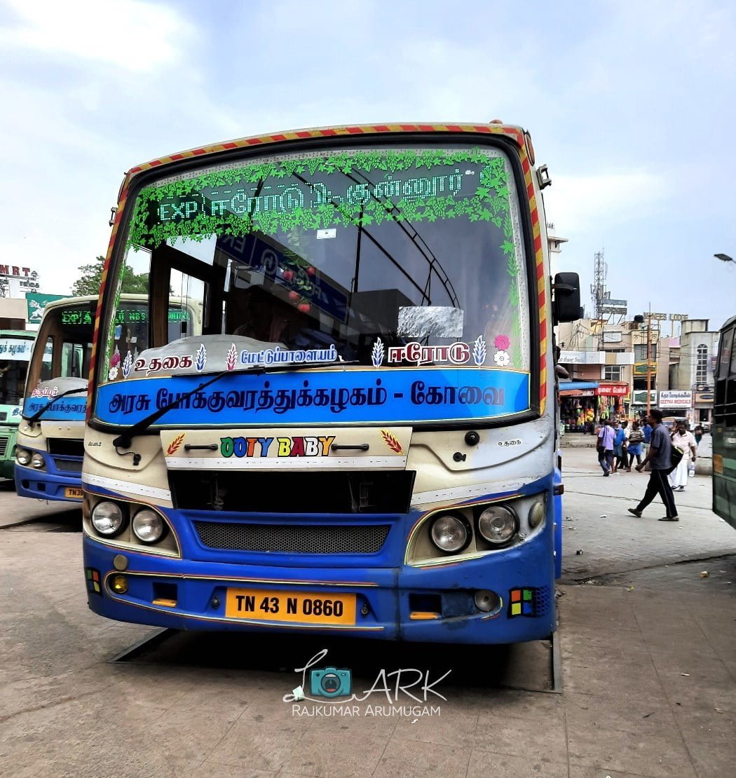 TNSTC TN 43 N 0860 Ooty - Erode