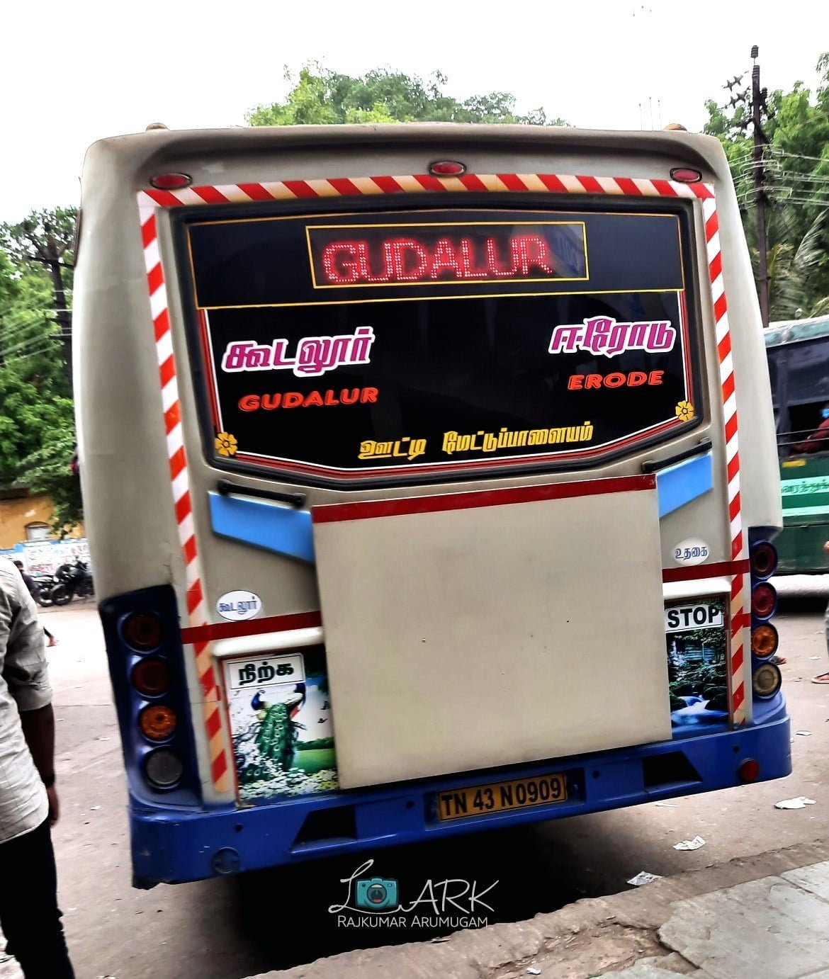 TNSTC TN 43 N 0909 Gudalur - Erode