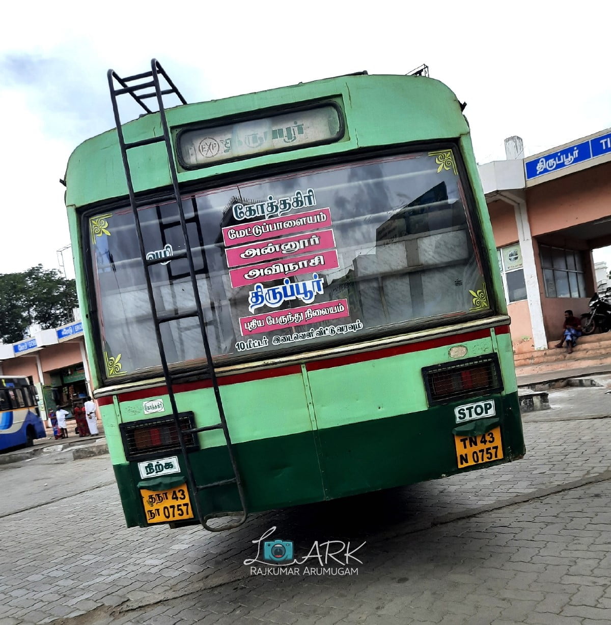 TNSTC TN 43 N 0757 Dheenatty - Kotagiri - Tiruppur