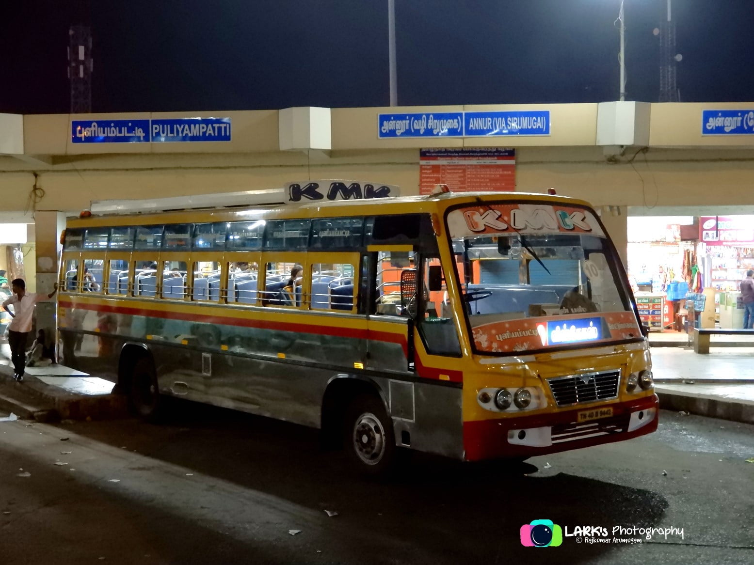 Bus Timings from Puliampatti Bus Stand