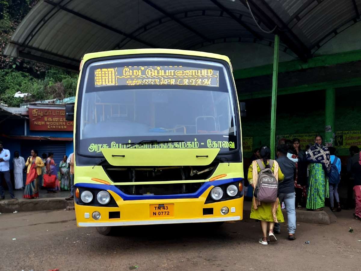 Mettupalayam to Palamalai Bus Timings TNSTC TN 43 N 0772