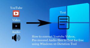 free dictation software windows 10