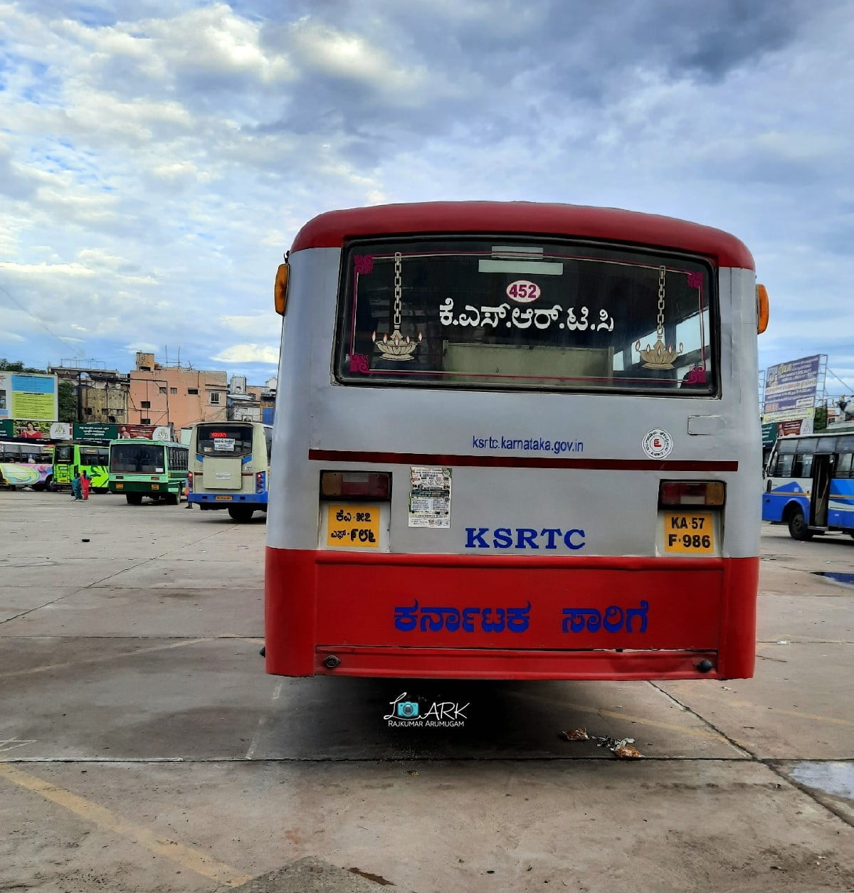 KSRTC KA-57-F-0986 Kallakurichi - Bangalore Bus Timings