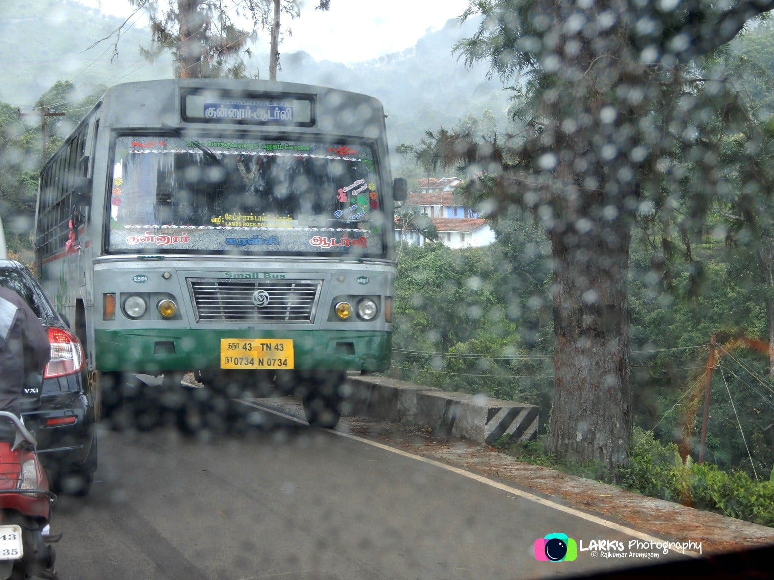 TNSTC TN 43 N 0734 Coonoor - Dolphin's Nose Viewpoint - Adderley Bus Timings