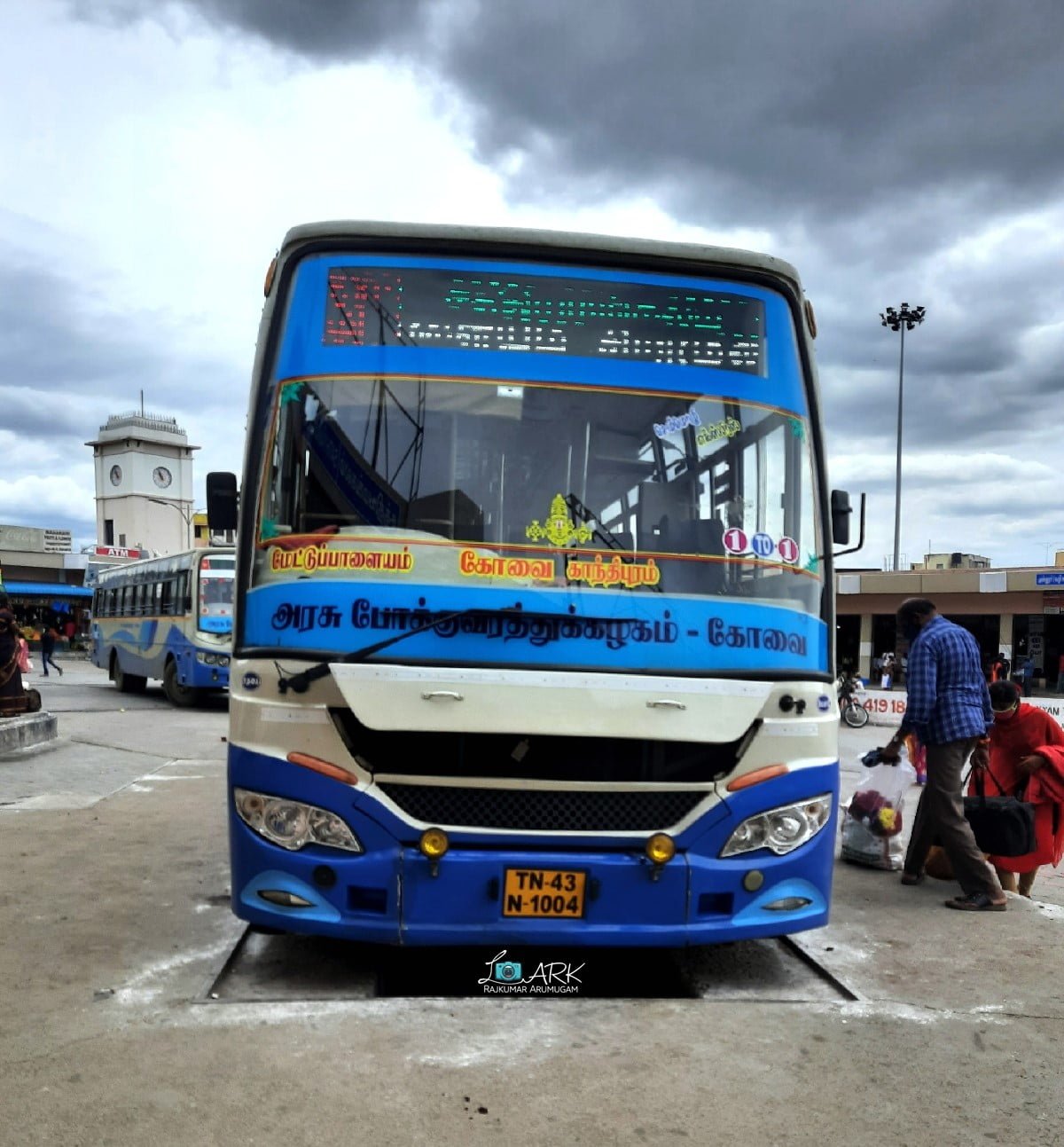 TNSTC TN 43 N 1004 Ooty - Sathyamangalam Bus Timings