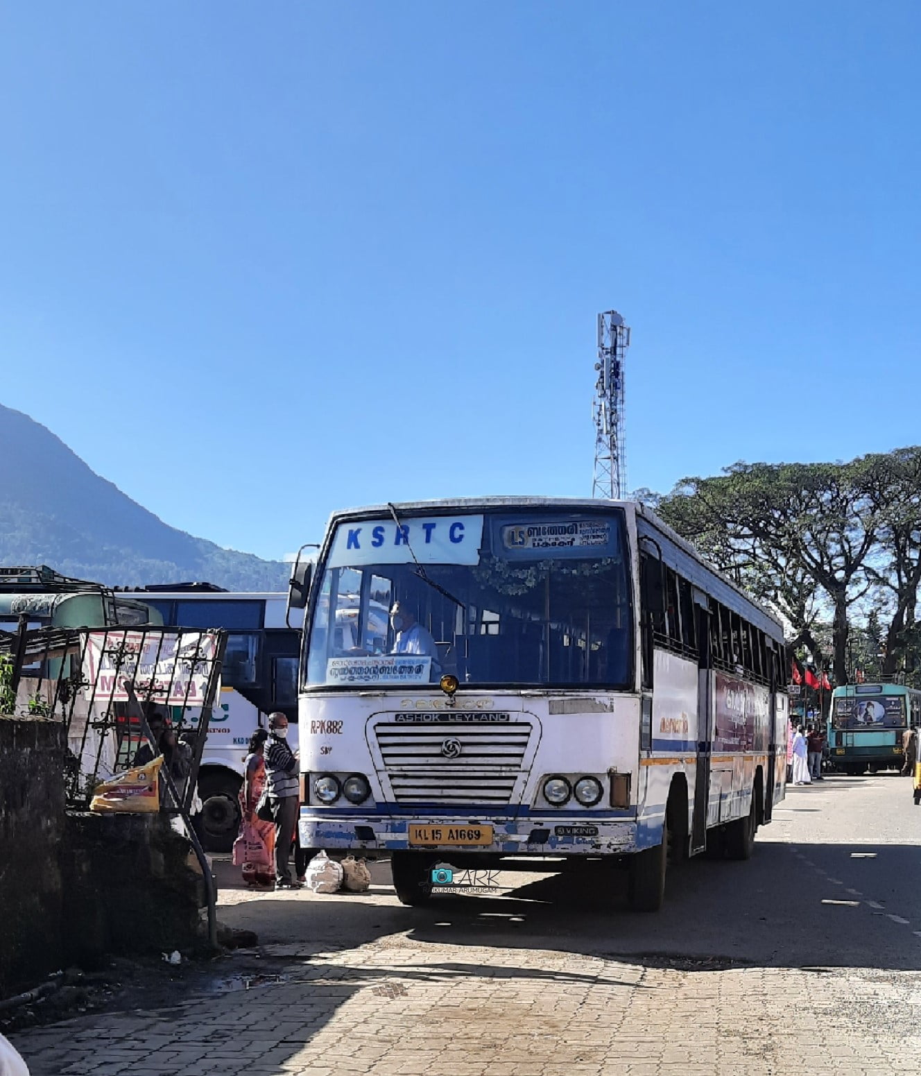 KSRTC RPK 882 Sulthan Bathery - Gudalur Bus Timings