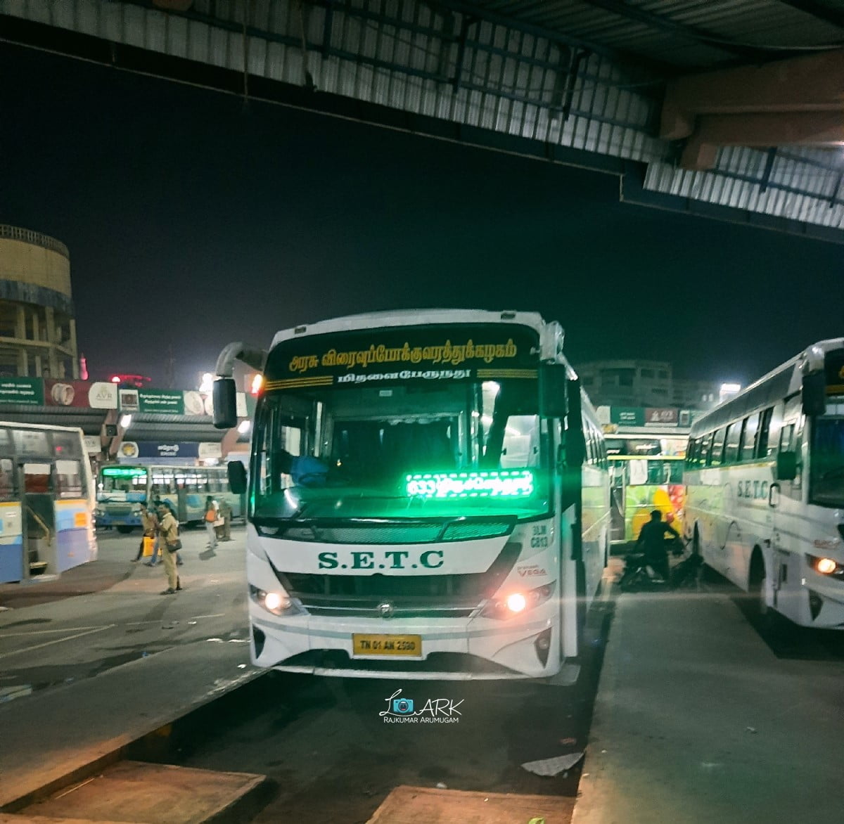 SETC SLM C813 Salem - SETC [SLM C813] Salem - Thiruchendur Bus Timings 