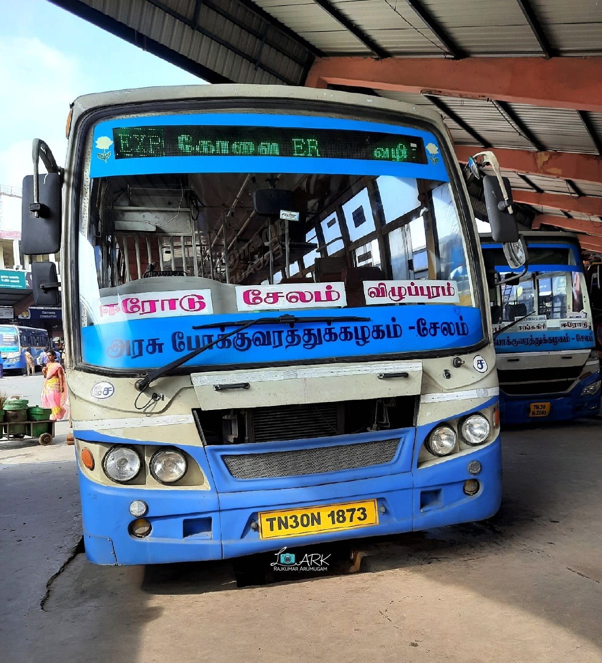 TNSTC TN 30 N 1873 Erode - Viluppuram Bus Timings