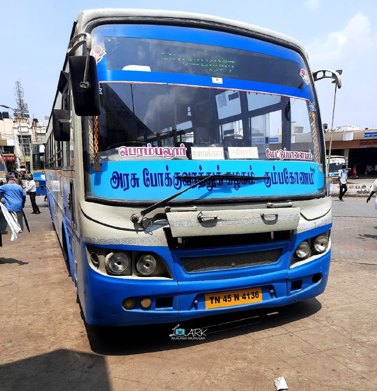 TNSTC TN 45 N 4136 Mettupalayam - Perambalur Bus Timings