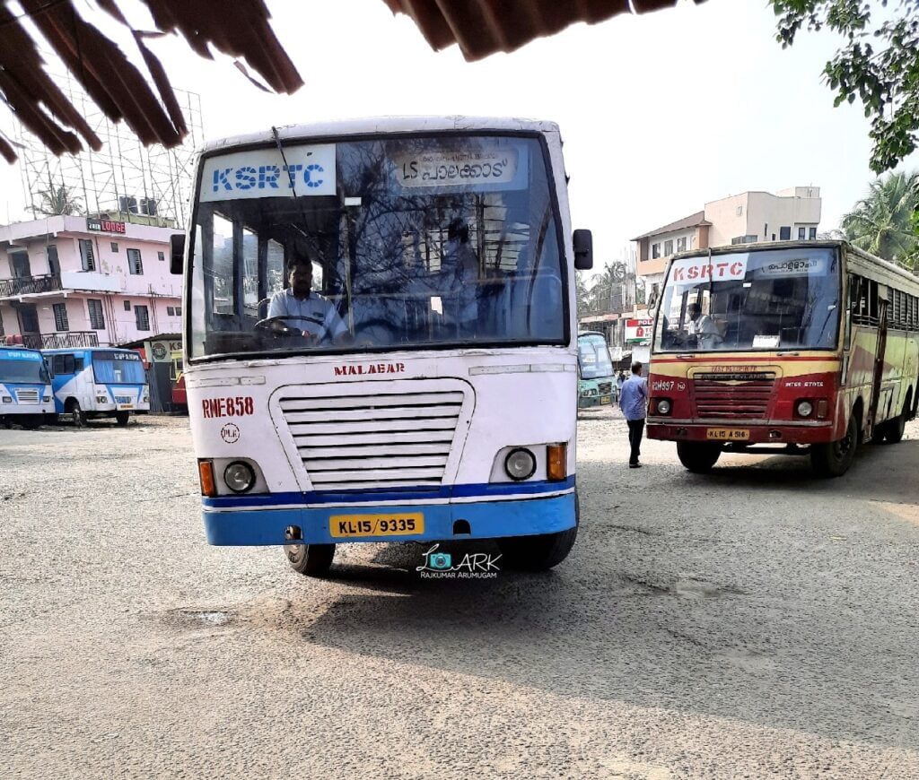 KSRTC [RNE858] | Guruvayur – Palakkad | Bus Timings