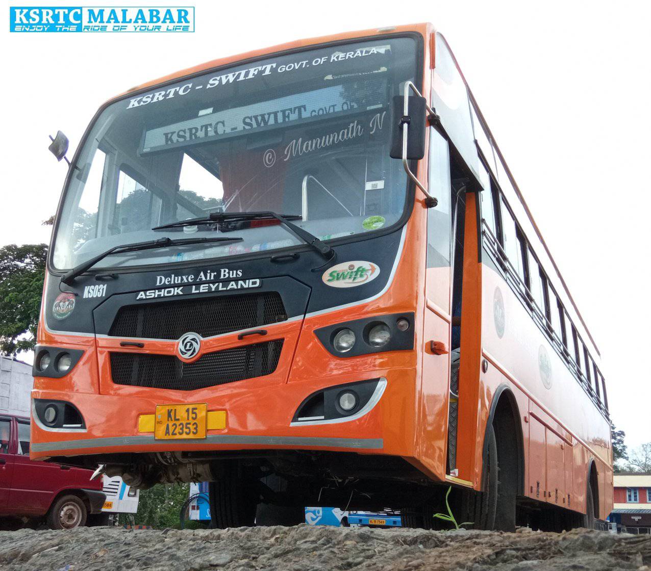 Kerala KSRTC-SWIFT Deluxe Air Bus Timings to Thiruvananthapuram