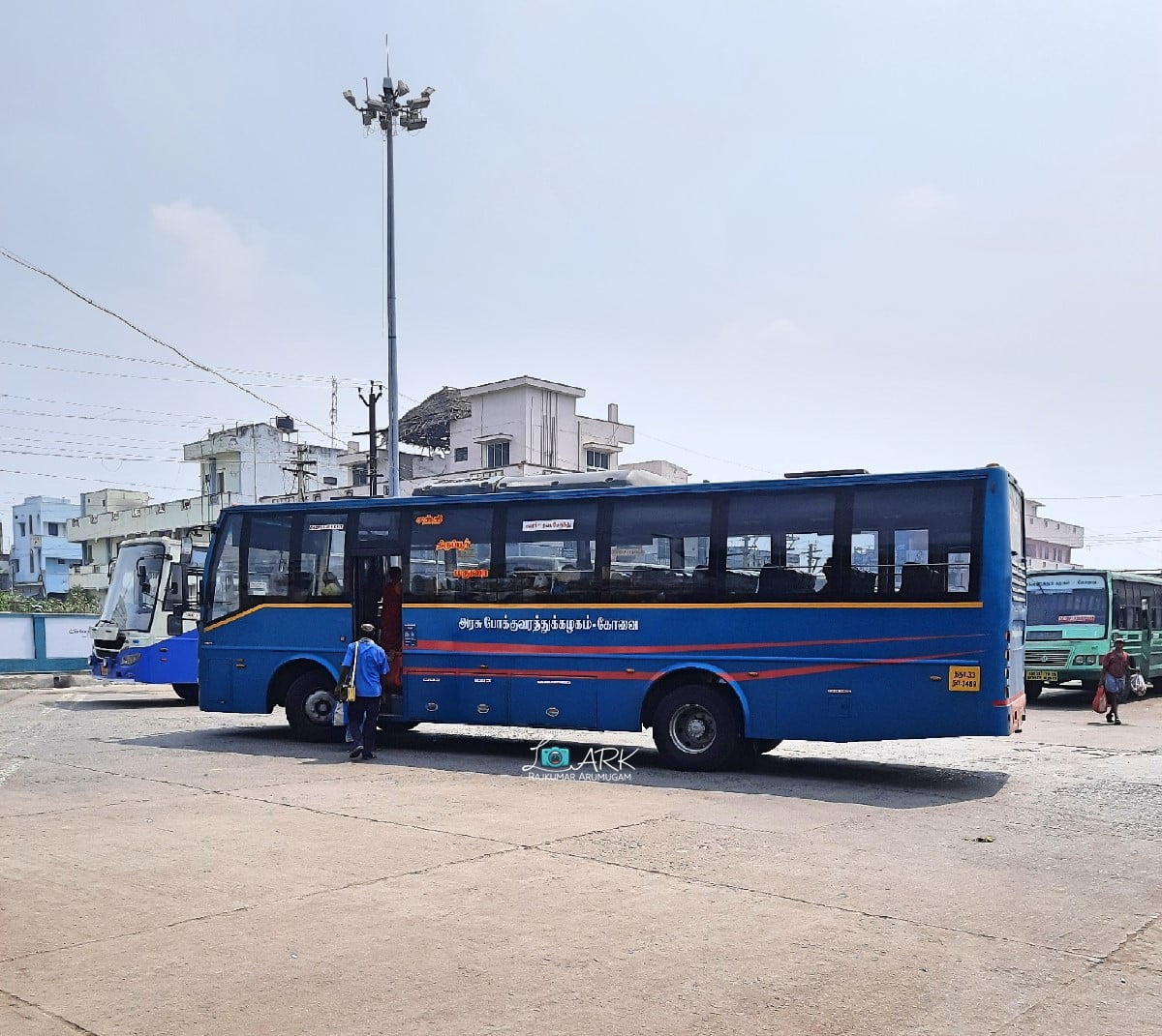 TNSTC TN 33 N 3489 Sathyamangalam - Tiruppur - Madurai EAC Bus Timings 