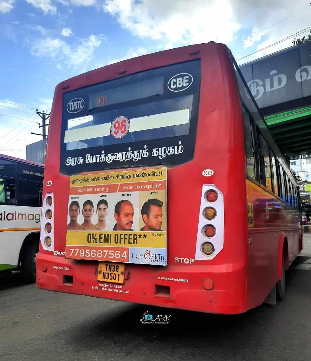 TNSTC TN 38 N 3501 #96 Gandhipuram - Walayar Bus Timings