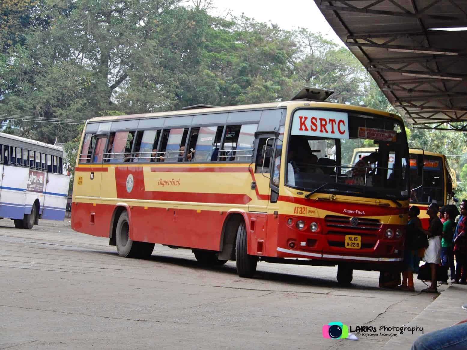 KSRTC AT 321 Haripad - Nagercoil - Athankarai Pallivasal Bus Timings