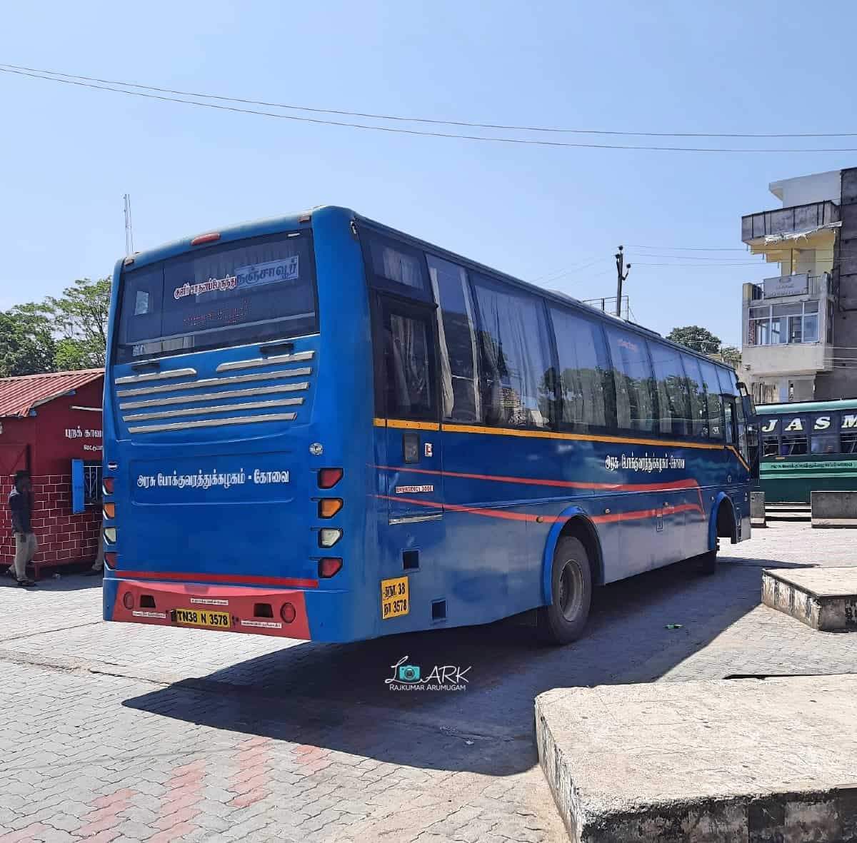 TNSTC EAC Bus Timings from Trichy Central Bus Stand