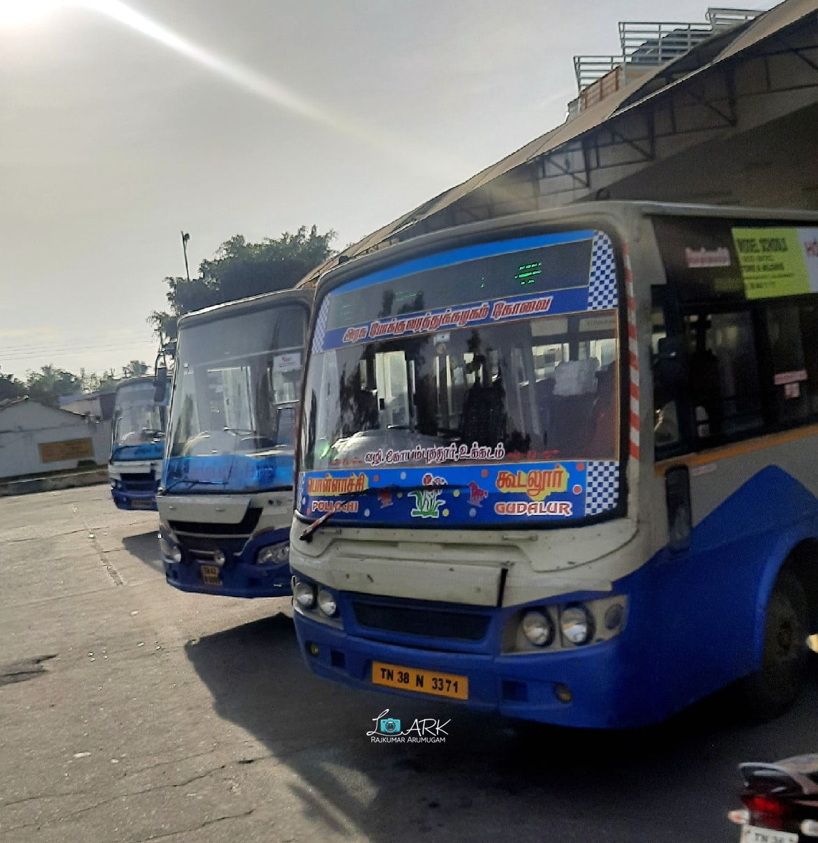 TNSTC TN 38 N 3371 Gudalur - Pollachi Bus Timings