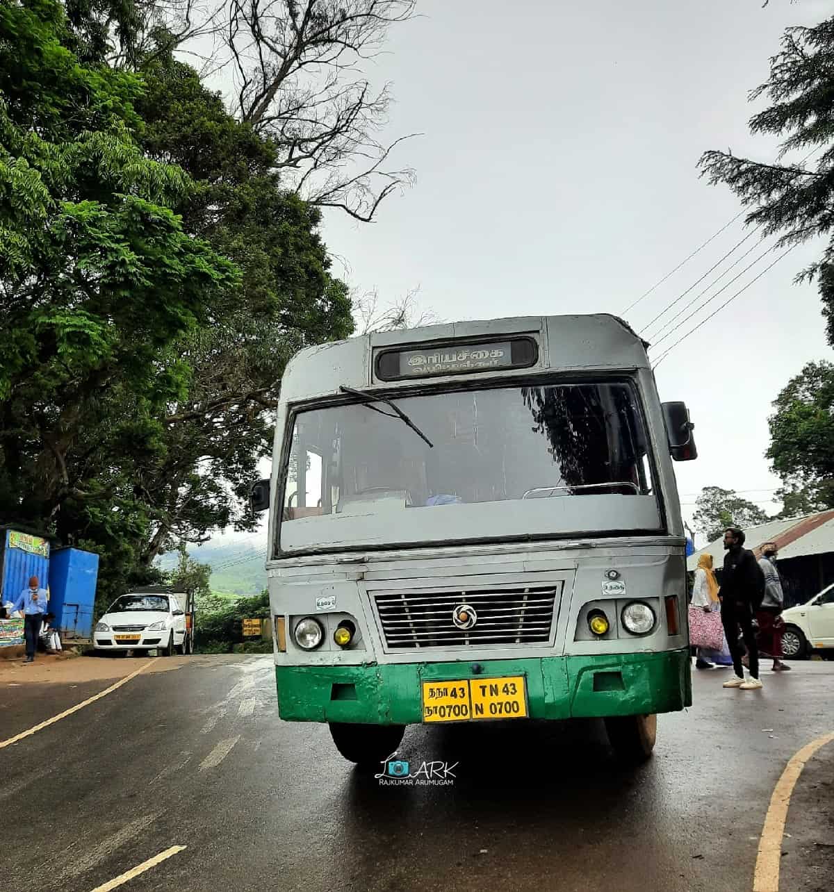 TNSTC TN 43 N 0700 Ooty - Kinnakorai - Hiriyaseegai Bus Timings 