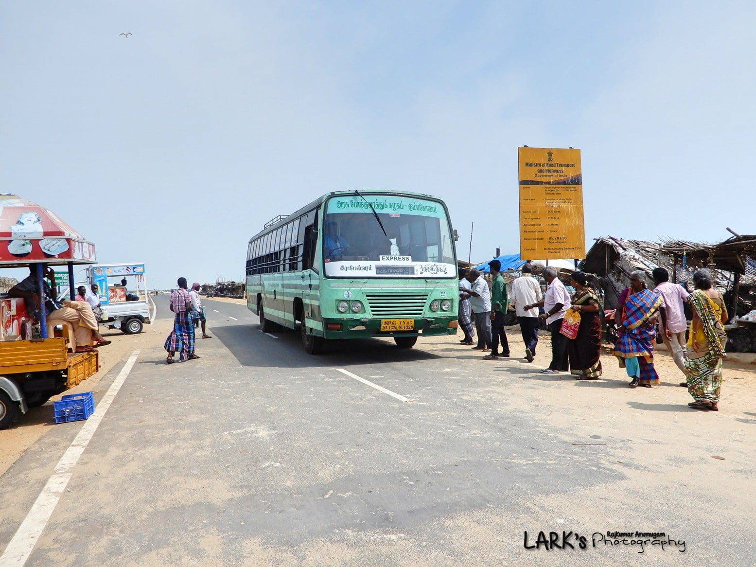 TNSTC TN 63 N 1320 Rameswaram - Tiruchendur Bus Timings 