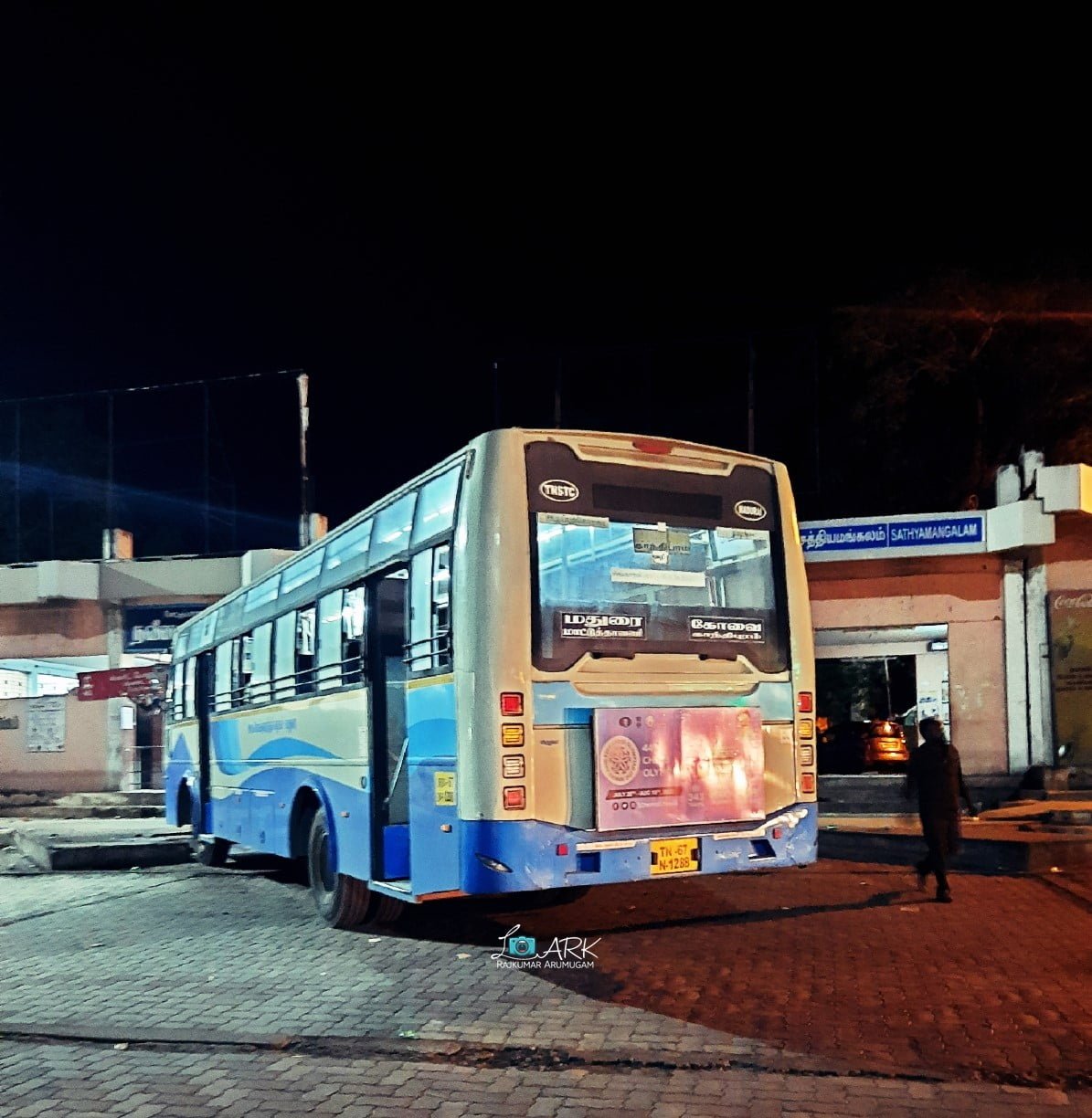 TNSTC TN 67 N 1288 Mettupalayam - Coimbatore - Aruppukottai Bus Timings