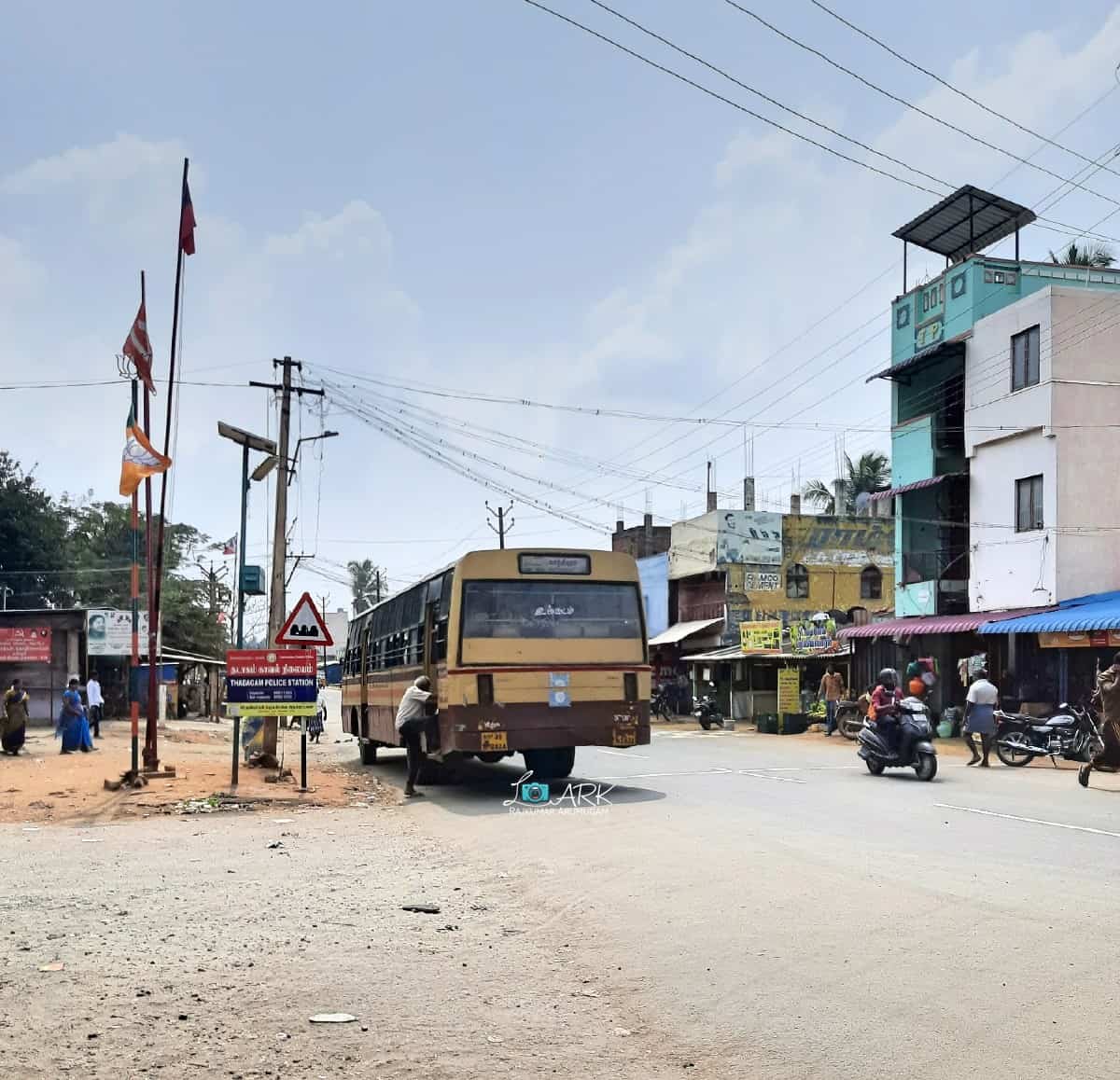 TNSTC Town Bus Timings from Gandhipuram towards Thudiyalur